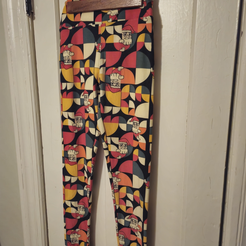 LuLaRoe Multicolor Geometric Leggings